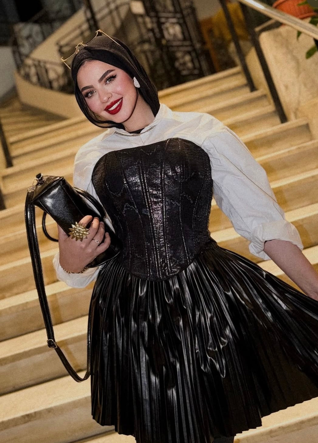 Snake Leather Corset