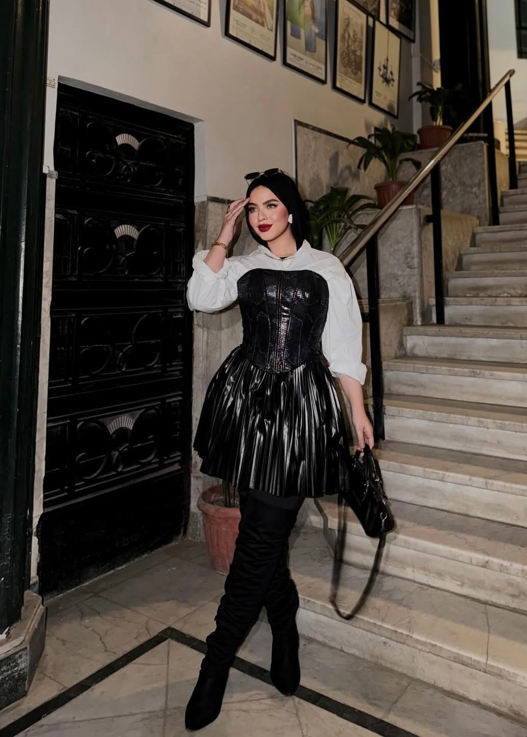 Snake Leather Corset